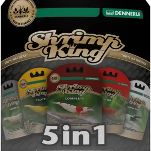 Dennerle Shrimp King 5 in 1 Kennenlernpack, 5x 6g Zertifiziert